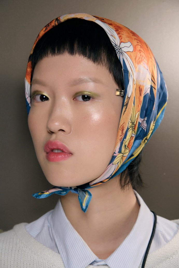 derek lam ss18 golden eye