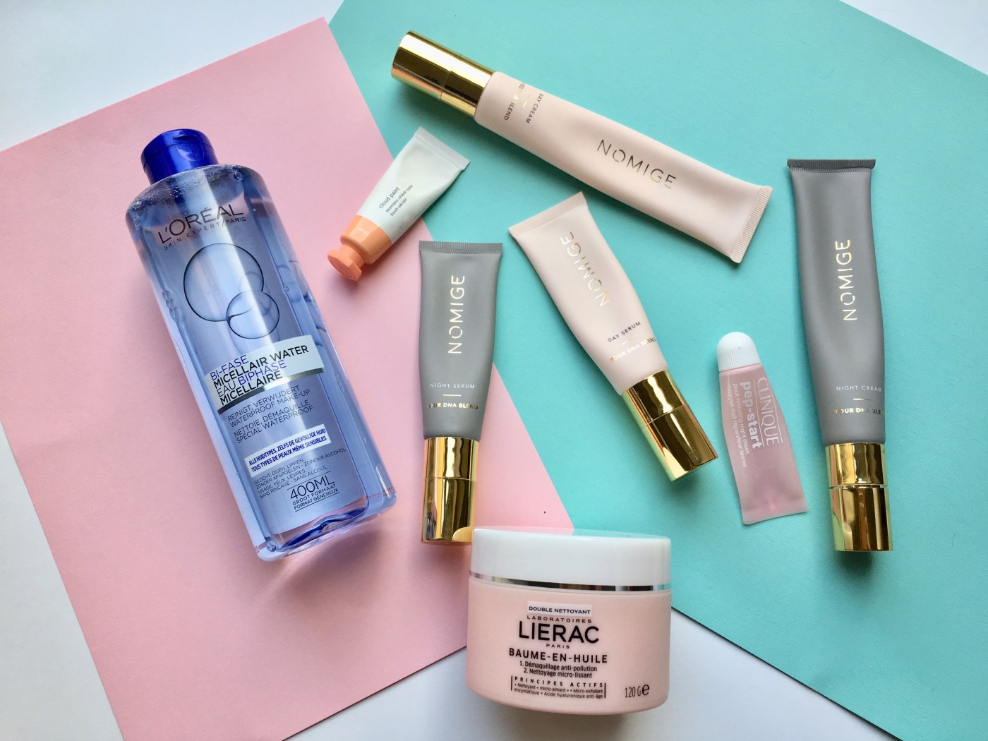 nomige lierac glossier