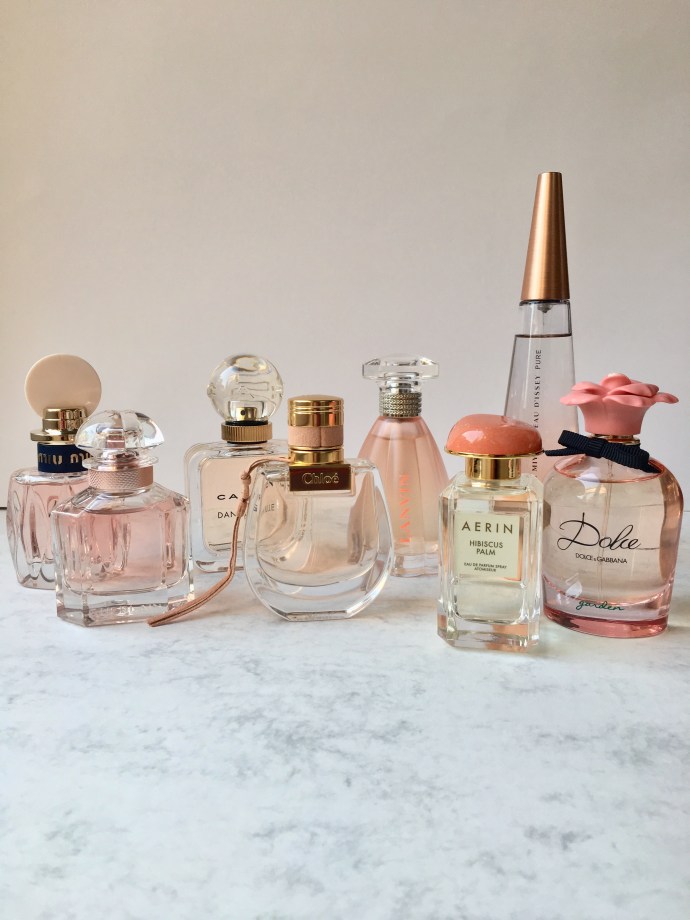 dolce garden hibiscus palm Nomade Chloé Carven Dans ma bulle Mon Guerlain Miu Miu Issey Miyaké Lanvin