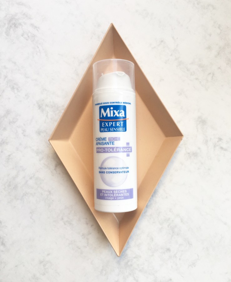 mixa pro tolérance crème riche apaisante 
