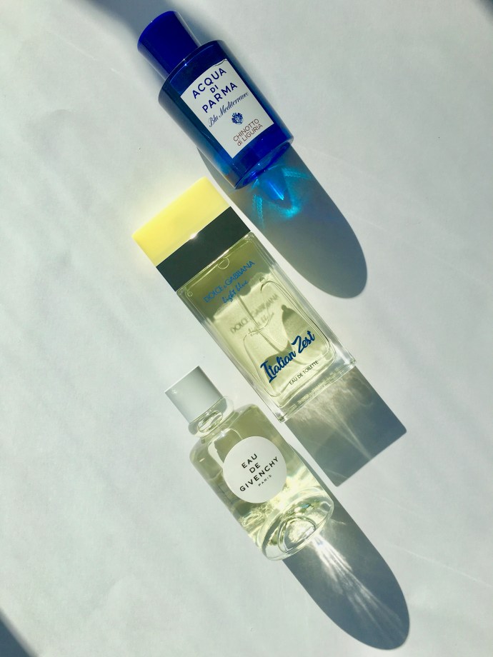 chinotto di liguria acqua di parma Light blue italian Zest Dolce & Gabbana Eau de Givenchy