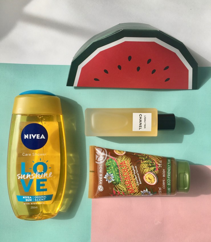 nivea sun yves rocher l'eau tan chanel