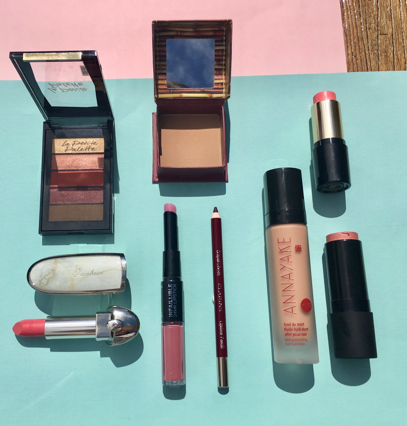 make-up orgasm nars la petite palette L'Oréal paris Guerlain Annayake Clarins Benefit Lancôme