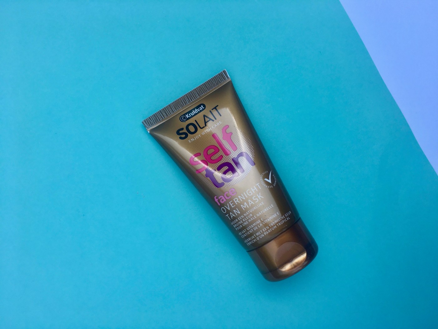 so laat selftan face overnight tan mask kruidvat