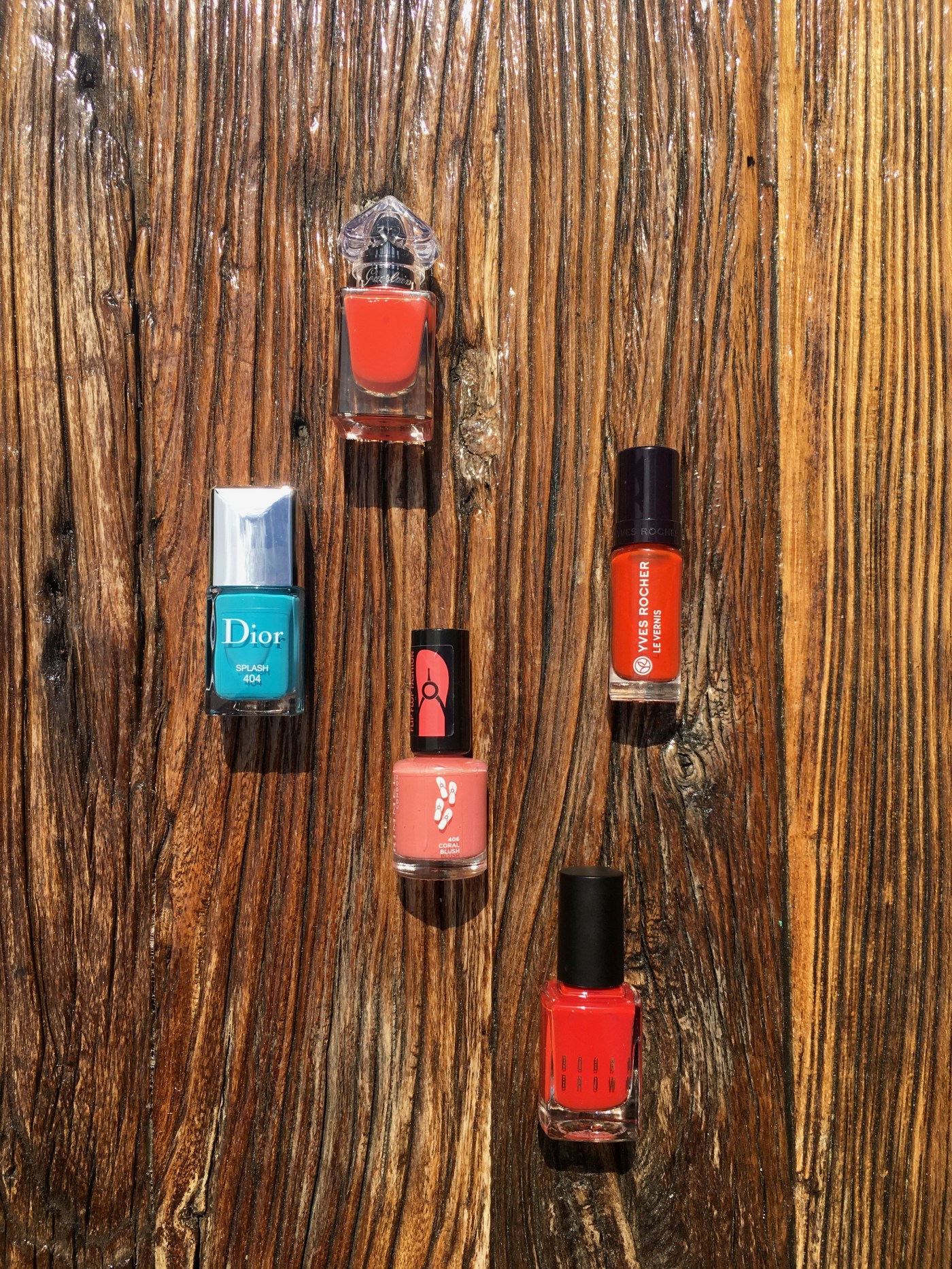 nail polish dior rimmel guerlain yves rocher bobbi brown