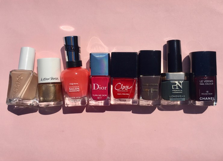 nail polish le vernis chanel dior pronails essie sally hansen