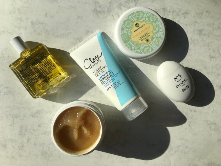 close shower gel yves richer pure camille huile sublime rainpharma n°5 l'eau hand cream chanel