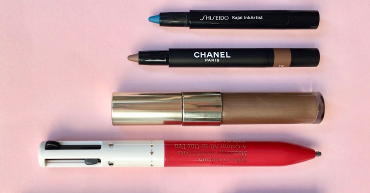 eye make-up clarins stylo 4 coleurs helena rubinstein chanel stylo ombre et contour shiseido kajal ink artist