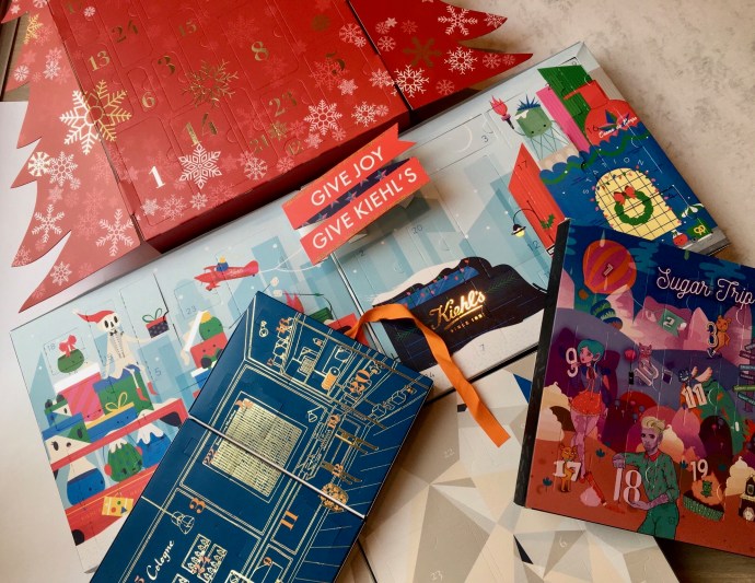 advent calendar Rituals Kiehl's NYX Nuxe Atelier Cologne