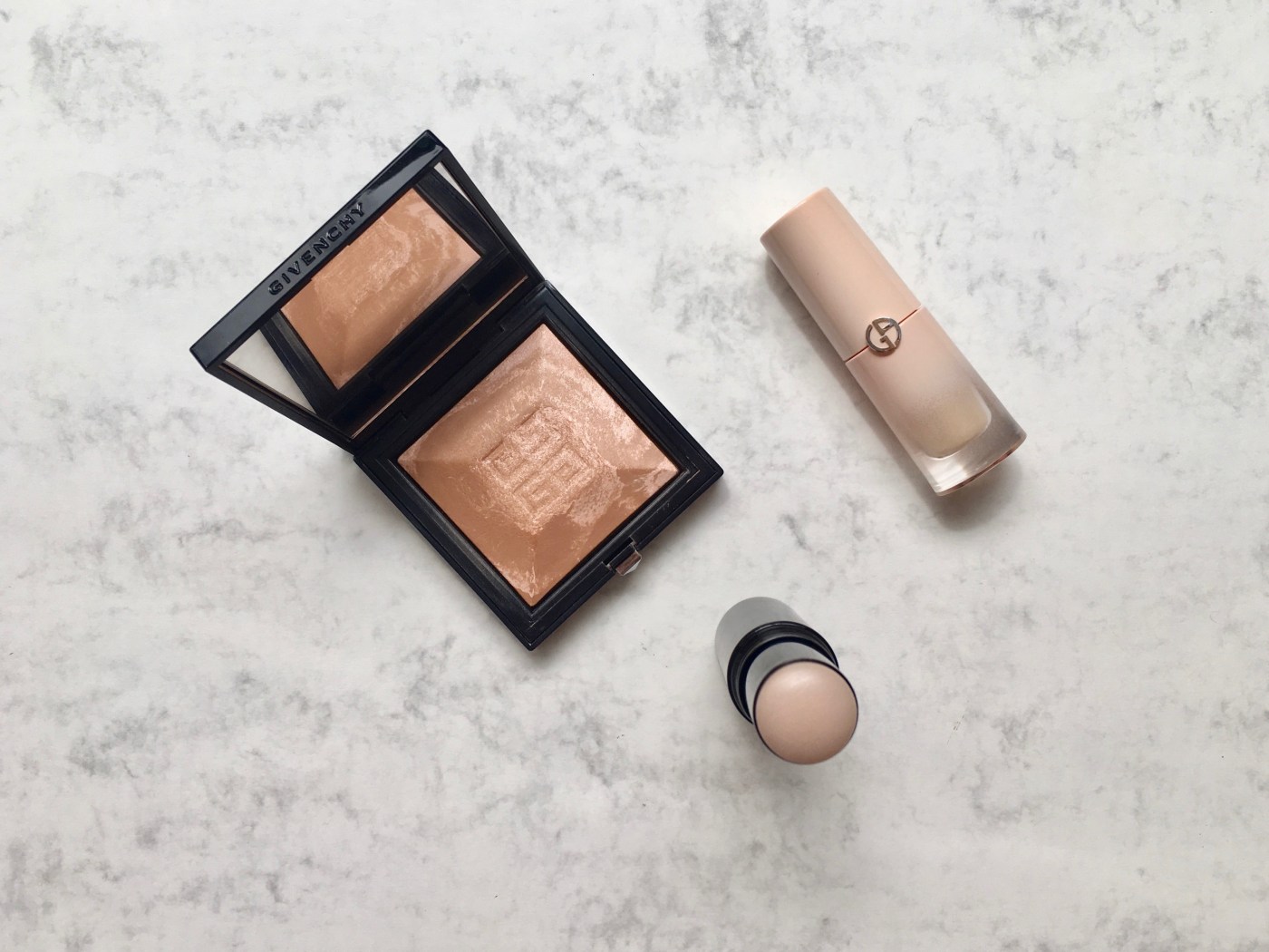 highlighter Giorgio Armani Givenchy Chanel highlight powder highlight stick