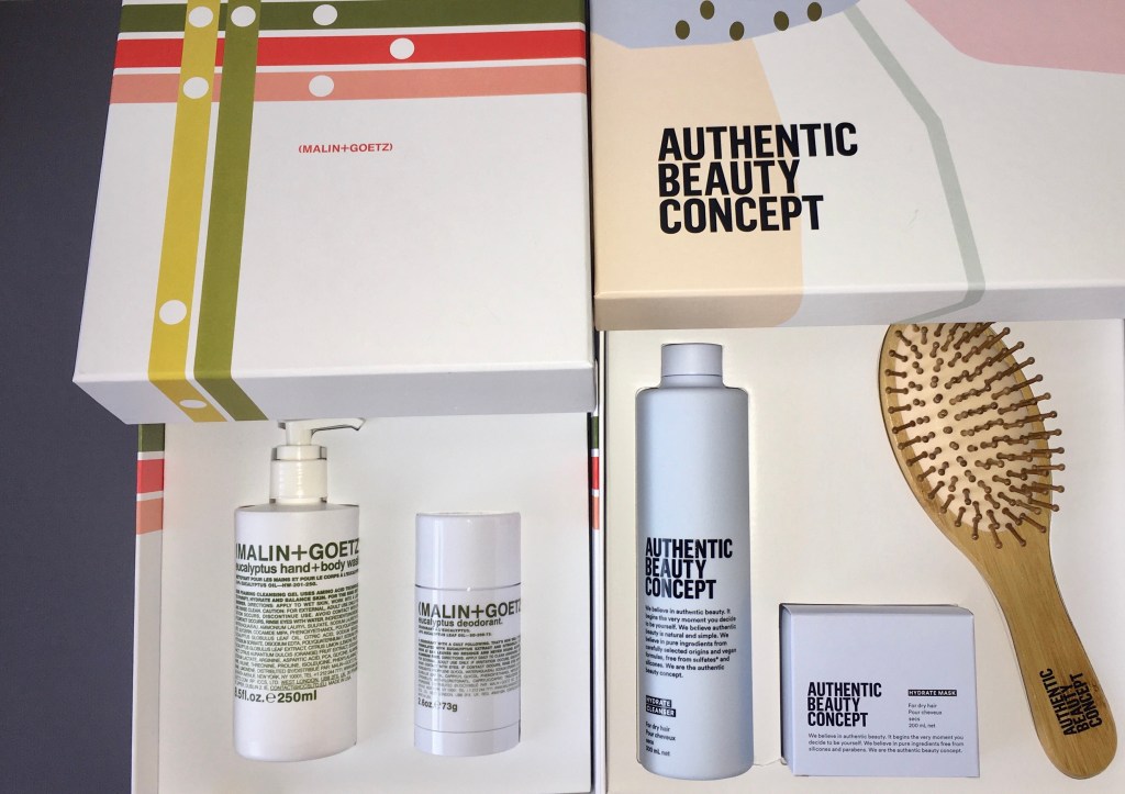 authentic beauty concept christmas gift set malin+goetz