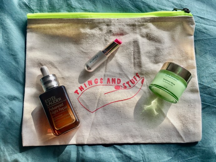 Estée Lauder Advanced Nigh Repair serum Kiko Milano Jelly Stylo Tata Harper Radiance Mask for Sensitized Skin