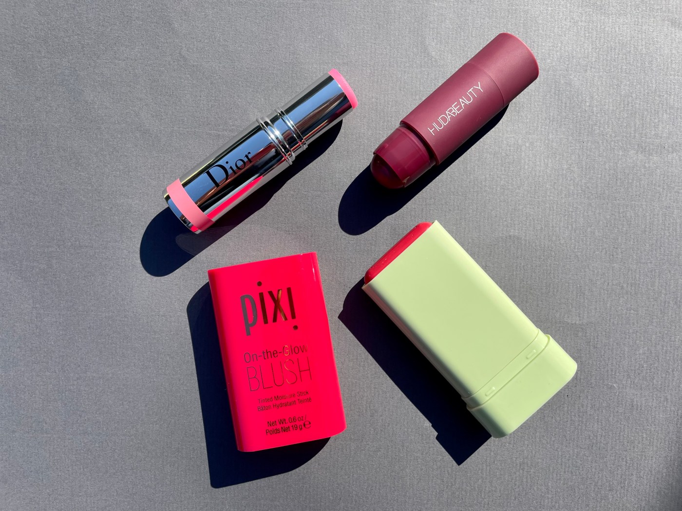 pixi beauty on the glow blush dior blush stick huda beauty cheeky tint blush stick